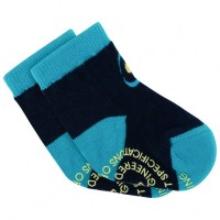 Nike Anti Slip Baby Socks 572129-451: Цвет: https://www.sportspar.com/nike-anti-slip-baby-socks-572129-451
Brand: Nike one pair per pack Material: 80% cotton, 15% nylon, 5% elastane fit: newborns (approx. 0-6 months) Brand logo under the waistband with non-slip silicone nubs elastic, ribbed waistband ergonomic fit contrasting design elastic material comfortable to wear NEW, with label &amp; original packaging