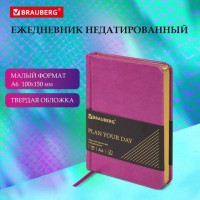 Ежедневник недатированный МАЛЫЙ ФОРМАТ 100x150мм А6 BRAUBERG Iguana под кожу, 160 л., розовый, 114469: Цвет: Тщательно планировать свое время на дни, недели, месяцы и даже годы вперед и не забывать о приоритетных задачах поможет ежедневник BRAUBERG "Iguana".
: BRAUBERG
: Китай
2