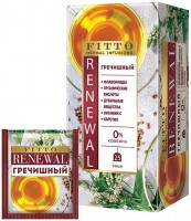 «Fitto», чай травяной Renewal гречишный, 25 пакетиков, 50г: 