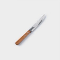 Набор ножей кухонных для мяса TRAMONTINA Dynamic, 12 шт, лезвие 11,2 см: Цвет: Удобный и качественный нож TRAMONTINA Dynamic для мяса станет помощником на долгие годы.</p><h3>Преимущества:</h3><ul><li>Лезвие из нержавеющей стали отличается прочностью и долговечностью заточки.</li><li>Удобная деревянная ручка облегчает хват и предотвращает усталость рук.</li></ul><h3>Эксплуатация:</h3><ul><li>Высококачественные кухонные ножи не рекомендуется мыть в посудомоечной машине. По ряду причин производители ножей рекомендуют исключительно ручную мойку.</li><li>Сразу после использования ножи должны быть вымыты вручную и высушены, в противном случае лезвия ножей могут потемнеть. Если появились небольшие изменения оттенка стали или пятна на лезвии — используйте для очистки только мягкие, не содержащие хлор или абразивы средства.</li><li>Ножи лучше всего хранить отдельно от остальной посуды, так как это поможет избежать возможных повреждений режущей кромки и полотна лезвия от посторонних контактов с твердыми предметами. Не храните ножи в традиционном выдвижном кухонном ящике вперемешку друг с другом! Лучше всего их держать в специальной подставке или на магнитном держателе.</li></ul>
: Tramontina
