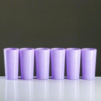 Набор стаканов фиолетовые: 