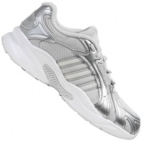 adidas Crazy Chaos Shadow 2.0 Women Sneakers GZ5442: Цвет: https://www.sportspar.com/adidas-crazy-chaos-shadow-2.0-women-sneakers-gz5442
Brand: adidas Attention: marked factory seconds with stamp on the inner material, but has no M tags Upper material: leather (coated), textile Inner material: textile Sole: rubber Closure: shoelaces Brand logo on the tongue, heel and sole classic adidas stripes on the sides cloudfoam midsole - for best comfort and excellent cushioning Traxion System - TPU outsole construction for better fit (optimal for firm ground) padded entry and tongue extended and stabilized heel area grippy outsole pleasant wearing comfort NEW, with box &amp; original packaging