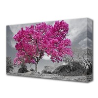 Картина на холсте "Цветущее дерево" 60*100 см: 