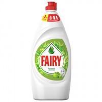 Средство для мытья посуды, 900 мл, FAIRY (Фейри) "Зеленое яблоко": Цвет: Благодаря новой формуле Fairy легко справляется с самым сложно удаляемым жиром, растворяя его даже в холодной воде.
: FAIRY
1: 2
: Бытовая и проф. химия
: Средства для кухни
Состав: 5-15% анионные ПАВ, менее 5% неионогенные ПАВ, ароматизирующие добавки, консервант, цитронеллол, лимонен.