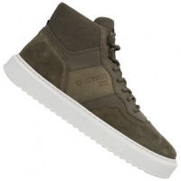 G-STAR RAW ROCUP II Mid Men Leather Sneakers 2242 007716 OLV: Цвет: https://www.sportspar.com/g-star-raw-rocup-ii-mid-men-leather-sneakers-2242-007716-olv
Brand: G-STAR RAW Upper: leather, textile Inner material: leather Sole: rubber Brand logo on the tongue, heel, side and sole Closure: shoelaces Made in Portugal leg reaches above the ankle padded entry and tongue stabilized heel and toe area round toe Removable, padded insole for optimal cushioning pleasant wearing comfort NEW, with box &amp; original packaging