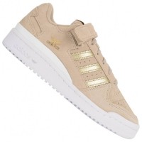 adidas Originals Forum Low Women Sneakers H03206: Цвет: https://www.sportspar.com/adidas-originals-forum-low-women-sneakers-h03206
Brand: adidas surface material: leather Inner material: textile Sole: rubber Brand logo on the tongue, hook-and-loop fastener, exterior and sole Logo details in gold look Low cut, leg ends below the ankle lace-up and hook-and-loop fastener (a strap) Padded tongue and entry Perforation in the forefoot area and on the sides for optimal air circulation stabilized and extended heel area robust, non-slip outsole pleasant wearing comfort NEW, in box &amp; original packaging