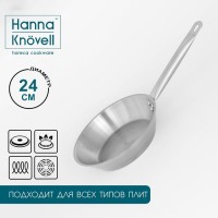 Сковорода из нержавеющей стали Hanna Kn?vell, d=24 см, h=5 см, толщина стенки 0,6 мм, длина ручки 21,5 см, индукция: Цвет: Сковорода Hanna Kn?vell сделана из безопасной высококачественной и долговечной нержавеющей стали марки AISI 201, обладает коррозийной стойкостью, очень легка в уходе.<strong>Особенности посуды:</strong>Стальной корпус AISI 201 (высококачественная нержавеющая сталь).Капсульное дно толщиной 3 мм.Равномерное распределение температуры за счёт теплораспределительного слоя на дне.Увеличенная толщина стенки 0,6 мм.Ручки на заклёпках (надежное крепление).Безопасно для здоровья и окружающей среды.Простой уход: можно мыть как вручную, так и в посудомоечной машине.Подходит для всех типов плит, в том числе индукционных.</li>Выбирая фирменную стальную посуду Hanna Kn?vell, Вы можете быть уверены в лучшем стандарте качества и удобстве использования, она станет украшением на любой кухне.</ul>
: Hanna Kn?vell
: Китай
