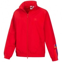 adidas Originals Women Track Jacket GD2237: Цвет: https://www.sportspar.com/adidas-originals-women-track-jacket-gd2237
Brand: adidas Main material: 100% nylon Lining material: 100% polyester (recycled) Brand logo embroidered on the left chest and at the bottom of the left sleeve with the classic adidas stripes along the sleeves and the sides of the collar Stand-up collar with full 2-way zip and logo zip two side pockets with zip Hem and cuffs with elastic waistband Lining and Bags made of breathable mesh material loosely cut fit colorful details a hanging loop Made from recycled polyester to save resources and reduce emissions comfortable to wear NEW, with label &amp; original packaging