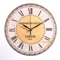 Часы настенные "Лондон", дискретный ход, d-23.5 см: 
