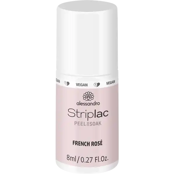 Alessandro STRIPLAC PEEL OR SOAK FRENCH ROSA -VEGAN: Цвет: Produktbeschreibung und details Ein echter Klassiker Der Peel or Soak Striplac in French Ros eignet sich in Kombination mit dem alessandro Tip Whitener ideal fr eine French Manikre und sorgt fr wunderschne NgelDas Beste STRIPLAC ist VEGAN und TIERVERSUCHSFREIStriplac Peel or Soak ist das MustHave fr jede Frau die Wert auf schne Ngel legt Ngel wie aus dem Nagelstudio in etwa  Minuten Striplac ist ein einzigartiger Nagellack der wesentlich lnger hlt als herkmmlicher Nagellack  bis zu drei Wochen Hochglanz bis zum letzten Tag Striplac kann einfach und streifenfrei aufgetragen werden deckt bereits nach der ersten Anwendung ist kratz und splitterfest Keine lstige Trockenzeit denn Striplac hrtet in  Sekunden im LEDGert Das Ergebnis ist eine perfekte UVLEDManikre wie aus dem Nagelstudio Das Beste STRIPLAC ist VEGAN und TIERVERSUCHSFREIZum schnellen Ablsen gibt es zwei Mglichkeiten Schnelle PeelOff or SoakOff Lsung Durch den PeelOff Aktivator lsst sich der Striplac einfach vom Nagel abziehen oder Sie nutzen die SoakOff Remover Wraps zum Ablsen Der Lack ist mit beiden Lsungen rckstandslos zu entfernen Kontaktdaten alessandro International GmbH Erkrather Strae a  Dsseldorf Anwendung und Gebrauch Ngel polieren Ngel mit einer dnnen Farbschicht lackieren Lack fr  Sekunden unter der LEDLampe aushrten Ngel mit dem Striplac Top Coat lackieren  Unter der LEDLampe  Sekunden aushrten Entfetten der Ngel mit den Striplac Reinigungspads um die Schwitzschicht abzunehmen Fertig Ablsen Peel off Tragen Sie zur Untersttzung den Striplac Peel Off Aktivator auf die Nagelplatte auf und lassen Sie diesen einige Minuten einwirken Drcken Sie mit dem Hufstbchen den Lack seitlich vom Nagelrand an Ziehen Sie anschlieend den Lack in einer Schicht vom Nagel ab Soak off Tragen Sie eine geringe Menge des SoakOff Liquid auf die Folienpads auf Anschlieend legen Sie die getrnkte Padseite auf die Nagelplatte und pressen die Folie fest um den Finger damit die Pads die Nagelplatte mit Aceton befeuchten Lassen Sie die SoakOff Pads  Minuten einwirken und schon ist der Lack ab Gebrauch Aufbewahrung und Verwendung Aufbewahrungs und Verwendungsbedingungen WARNHINWEIS Hautkontakt vermeiden Anwendungshinweise bitte sorgfltig lesen Kann allergischeHautreaktionen verursachen Verursacht schwere Vertzungen der Haut und schwere AugenschdenNicht bei verletzten oder entzndeten Ngeln anwenden Bei Auftreten von Hautrtungen oder allergischenReaktionen Kontakt mit dem Produkt sofort einstellen und ggf Arzt aufsuchen Darf nicht in dieHnde von Kindern gelangen Inhaltsstoffe ALIPHATIC POLYESTERURETHANE ACRYLATE TALC TRIETHYLENE GLYCOL DIMETHACRYLATE HEMA MALEATE ETHYL ACETATE BUTYL ACETATE NITROCELLULOSE SILICA DIMETHYL SILYLATE LAURYL POLYNEOPENTYL GLYCOL ADIPATE PHTALATEPEI CROSSPOLYMERLAURYL POLYNEOPENTYL GLYCOL ADIPATE ACETYL TRIBUTYL CITRATE ISOPROPYL ALCOHOL ACRYLATES COPOLYMER TRIPROPYLENE GLYCOL DIACRYLATE ETHYL TRIMETHYLBENZOYL PHENYLPHOSPHINATE CI  DOLOMITE DIMETHICONE SODIUM CHLORITE LAURIC ACID BIOTIN CAFFEINE QUARTZ AQUA WATER HYDROLYZED CORN PROTEIN HYDROLYZED SOY PROTEIN HYDROLYZED WHEAT PROTEIN ALIPHATIC URETHANE ACRYLATE PHENOXYETHANOL MEK PHOSPHORIC ACID POLYESTER CI  CI  BHT CI  PHOSPHORIC ACID Warnhinweise und wichtige Hinweise Warnhinweise WARNHINWEIS Hautkontakt vermeiden Anwendungshinweise bitte sorgfltig lesen Kann allergischeHautreaktionen verursachen Verursacht schwere Vertzungen der Haut und schwere AugenschdenNicht bei verletzten oder entzndeten Ngeln anwenden Bei Auftreten von Hautrtungen oder allergischenReaktionen Kontakt mit dem Produkt sofort einstellen und ggf Arzt aufsuchen Darf nicht in dieHnde von Kindern gelangen
https://www.rossmann.de/de/make-up-alessandro-striplac-peel-or-soak-french-rosa--vegan/p/4025087484860