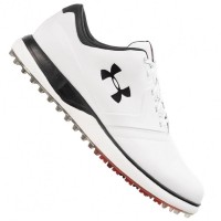 Under Armour Performance SL Men Golf Shoes 3020805-100: Цвет: Brand: Under Armour surface material: leather Inner material: textile Sole: rubber Closure: lacing Brand logo on the heel, sole and outside TPU outsole - provides very good footing and stability Low cut, leg ends below the ankle breathable mesh lining stabilized and extended heel area Padded entry and tongue pleasant wearing comfort NEW, in box &amp; original packaging
https://www.sportspar.com/under-armour-performance-sl-men-golf-shoes-3020805-100