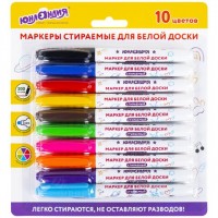 Маркеры стираемые для белой доски НАБОР 10 ЦВЕТОВ, ЮНЛАНДИЯ "COLORWAY", 3 мм, 152100: Цвет: Набор стираемых маркеров для доски ЮНЛАНДИЯ предназначен для использования на изделиях с магнитно-маркерной поверхностью и стекле. Идеально подходит для рисования, игр, визуализации учебных процессов.
: ЮНЛАНДИЯ
: Китай
: Канцтовары
: Письменные и чертежные принадлежности
: Маркеры и текстовыделители
: Маркеры для досок
10 цветов в наборе: черный, красный, синий, коричневый, светло-зеленый, розовый, оранжевый, фиолетовый, светло-голубой, желтый. Круглый пластиковый корпус с ярким дизайном имеет диаметр 15 мм. Наконечник круглой формы обеспечивает толщину линии письма 3 мм, что позволяет писать крупным шрифтом, который будет хорошо виден. Основа чернил - спиртовая. Чернила быстро высыхают и легко стираются сухой губкой, не оставляя разводов. Изделие не перезаправляется. Цвет колпачка и клипа соответствует цвету чернил.