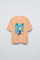 Zara Футболка оверсайз 140рр: 