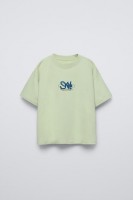 Zara Футболка оверсайз 120,152,164рр: 