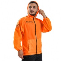 Givova Rain Jacket "Rain Basico" neon orange: Цвет: Brand: Givova Materials: 100%polyester runs small, we recommend ordering one size larger Brand logo processed on the right chest, both sleeves and in the neck Stand-up collar full zip stowable hood two open side pockets water-repellent material adjustable hem with drawstring high wearing comfort NEW, with tags &amp; original packaging
https://www.sportspar.com/givova-rain-jacket-rain-basico-neon-orange