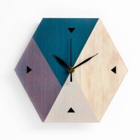 Часы настенные "Геометрия", дискретный ход: 