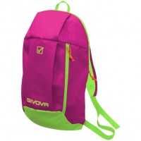 Givova Zaino Kids Casual Backpack B046-0619: Цвет: Brand: Givova Material: 100% polyester Brand logo on the front Dimensions: height 40 x width 24 x depth 15 in cm a main compartment with zipper a front compartment with zipper two adjustable, padded shoulder straps padded back with handle Washable in a normal cycle up to a temperature of 30 ° C comfortable to wear NEW, with label &amp; original packaging
https://www.sportspar.com/givova-zaino-kids-casual-backpack-b046-0619