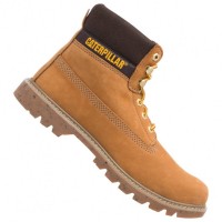 CAT Caterpillar E Colorado Men Boots P110499: Цвет: https://www.sportspar.com/cat-caterpillar-e-colorado-men-boots-p110499
Brand: CAT Caterpillar surface material: leather Inner material: textile Sole: rubber Brand logo on the leg, tongue and heel classic lace closure Laces guided by metaleyelets and metal hooks robust, tear-resistant laces High cut, leg ends above the ankle Made from high-quality nubuck leather Recycled Materials- Outsole contains partially recycled rubber Efficient Manufacturing - Reduced water and energy consumption in the manufacture of the leather Responsible Leather - supporting responsible manufacturing through partnership with the Leather Working Group water-repellent upper material Leather is naturally breathable and moisture wicking padded leg and tongue non-slip profile sole stabilized heel area round toe removable insole pleasant wearing comfort NEW, in box &amp; original packaging