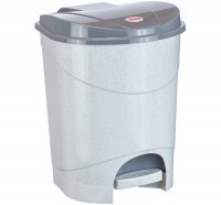 Контейнер для мусора с педалью 7л (беж/голубой/мрамор): Цвет: Контейнер для мусора с педалью  7л (беж/голубой/мрамор)
