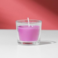 Свеча ароматическая в стакане АЛАНИЯ "Горная лаванда", 5,5 см: 