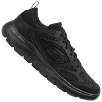 Skechers Summits - South Rim Men Sneakers 52812-BBK: Цвет: https://www.sportspar.com/skechers-summits-south-rim-men-sneakers-52812-bbk
Brand: Skechers Upper: synthetic, textile Inner material: textile Sole: rubber Closure: lacing Brand logo on the tongue, sole, heel and on the outside Memory Foam® - insole for perfect cushioning with every step and optimal ventilation of the foot Breathable mesh inserts for optimal air circulation Low cut, leg ends below the ankle with breathable mesh inner lining padded entry and tongue stabilized and extended heel area a pull tab at the heel wide, non-slip sole light shoe pleasant wearing comfort NEW, in box &amp; original packaging