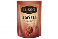 «LUSSO», кофе Barista, молотый в растворимом, 75г: 