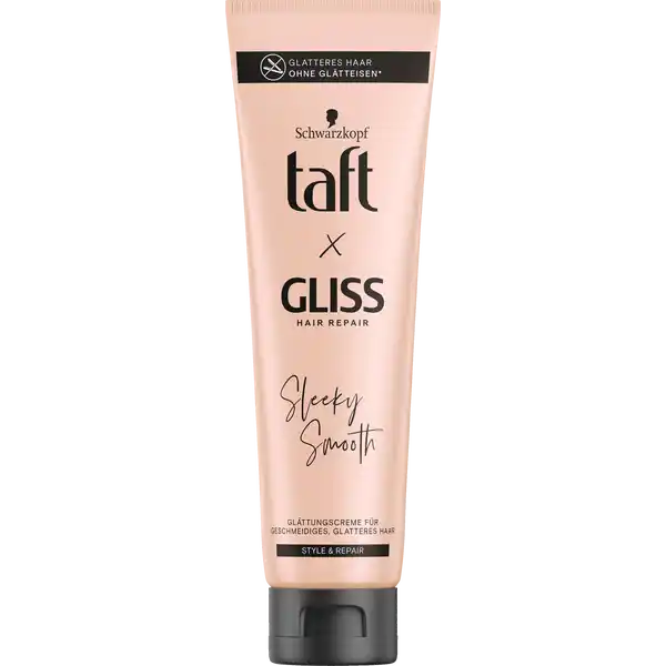 Schwarzkopf Taft Gliss Glttungscreme Sleeky Smooth: Цвет: Produktbeschreibung und details TAFT x GLISS Glttungscreme Sleeky Smooth  Style ampamp Repair Diese BlowDry Glttungscreme kombiniert Styling und Pflege in einer Anwendung dank der Gliss Care ampamp Repair Technologie Fr glattes Haar ohne Gltteisen die leichte Cremeformel sorgt fr geschmeidiges und entwirrtes Haar ohne die Haare zu beschweren mit zustzlichem Fhn und AntiFrizzSchutz fr bis zu  weniger Haarbruch  Inhaltsstoffe natrlichen Ursprungs vegan Der Glttungseffekt hngt vom Haartyp ab und ist daher nicht immer mit dem Ergebnis nach Verwendung eines Gltteisens vergleichbar Im Vergleich zu unbehandeltem Haar Inkl  Wasser Frei von tierischen Inhaltsstoffen Kontaktdaten Schwarzkopf ampamp Henkel a division of Henkel AG ampamp Co KGaA D Dsseldorf wwwtaftde Anwendung und Gebrauch Auf das feuchte Haar auftragen und das Haar anschlieend glattfhnen Nicht aussphlen Tipp Mit einer Rund oder Paddelbrste fhnen fr ein noch besseres Ergebnis Inhaltsstoffe Aqua Water Eau Dicaprylyl Carbonate Dicaprylyl Ether Polyquaternium Distearoylethyl Hydroxyethylmonium Methosulfate Butyrospermum Parkii Shea Butter Cetearyl Alcohol Parfum Fragrance Sodium Benzoate Quaternium Propylene Glycol Cetrimonium Methosulfate Hydrolyzed Soy Protein Linalool Isopropyl Alcohol Citronellol AlphaIsomethyl Ionone Citric Acid Aloe Barbadensis Leaf Extract Geraniol
https://www.rossmann.de/de/pflege-und-duft-schwarzkopf-taft-gliss-glaettungscreme-sleeky-smooth/p/4015100747218