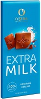 «O'Zera», шоколад молочный Extra milk, 90г: 