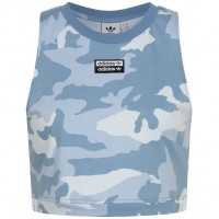 adidas Originals Cropped Women Tank Top FM2486: Цвет: https://www.sportspar.com/adidas-originals-cropped-women-tank-top-fm2486
Brand: adidas material: 100% cotton Brand logo on the center of the chest ribbed round neckline All over camouflage fit: Slim Fit Cropped Top sleeveless comfortable to wear NEW, with label &amp; original packaging