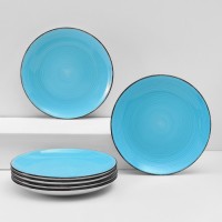 Набор тарелок Elrington «Аэрограф. Мальдивы», 27 см, 6 шт: Цвет: <h2>Керамическая посуда Elrington - это высококачественные изделия, которые отличаются своим стилем и эстетикой.</h2><h2>Преимущества керамической посуды:</h2><ul><li>Посуда долговечна и экологически безопасна.Посуду можно использовать в микроволновой печи, духовом шкафу и посудомоечной машине.Покрытие не трескается и не тускнеет со временем.Посуда выдерживает низкие и высокие температуры.Блюда в ней можно хранить в течение длительного времени.Пища, приготовленная в такой посуде, сохраняет все полезные свойства, очень вкусная и ароматная.</li></ul><h2>Эксплуатация:</h2><ul><li>Не следует посуду подвергать термическому шоку, к примеру, после готовки сразу помещать под холодную воду или на разогретую посуду класть замороженный продукт.Не использовать металлические губки.Мыть в теплой воде с добавлением моющего средства.После первой готовки не закрывать посуду крышкой, дать подышать материалу во избежание появления запаха от приготовленного блюда (помните, что глина – живой материал!).</li></ul><h2>Примечание:</h2><ul><li>незначительный скол краски;прерывание и наплыв рисунка;наличие полосы на рисунке;потёртости и наплыв золотой краски на внутренней стороне;небольшие потёртости и царапины на глазури;засорения под глазурью;плотные вздутия глазури на внутренней поверхности;натёк глазури;наличие мушек (чёрных точек);неровность внутреннего отверстия;отклеивание страз;потёртость упаковки в уголках.Данные недостатки не влияют на свойства изделия при использовании.</li></ul>
: Elrington
: Китай
