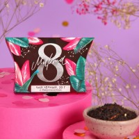 Подарочный чёрный чай «Сияй от счастья» с бергамотом, 20 г.: Цвет: Минимальная партия
1