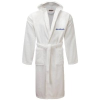 Givova Unisex Bathrobe ACCBOX-0003: Цвет: Brand: Givova material: 100% cotton Brand logo embroidered on the left chest with bandage - Belt and belt loops With a hoodie two open side pockets comfortable to wear NEW, with label &amp; original packaging
https://www.sportspar.com/givova-unisex-bathrobe-accbox-0003