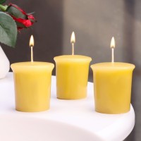 Набор свечей ароматических "Vanilla Cupcake", ванильный кекс, 3 шт, 5х4,5 см: 