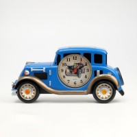 Часы - будильник настольные "Автомобиль", дискретный ход, d-7.5 см, 12 х 24.5 см, АА: 