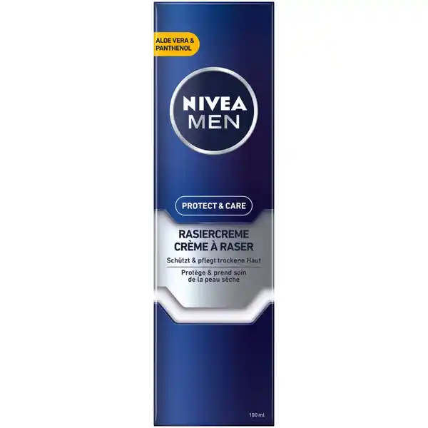 NIVEA MEN Protect & Care Rasiercreme: Цвет: Produktbeschreibung und details mit Aloe Vera ampamp Panthenol weicht das Barthaar auf sorgt fr eine angenehme pflegende Rasur schtzt die Haut vor kleinen Schnittwunden Kontaktdaten Beiersdorf AG  Hamburg wwwniveamencom Anwendung und Gebrauch Eine kleine Menge Rasiercreme auf einen Rasierpinsel geben und direkt auf dem angefeuchteten Gesicht auftragen Augenkontakt vermeiden Inhaltsstoffe Aqua Palmitic Acid Stearic Acid Cocos Nucifera Oil Potassium Hydroxide Glycerin Olea Europaea Fruit Oil Parfum Dimethicone Maris Sal Panthenol Aloe Barbadensis Leaf Juice Powder Cetearyl Alcohol Myristic Acid Arachidic Acid Oleic Acid Sodium Hydroxide Limonene Linalool
https://www.rossmann.de/de/pflege-und-duft-nivea-men-protect-und-care-rasiercreme/p/4005900613516