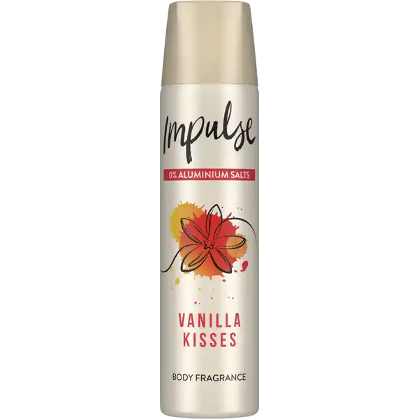 Impulse Deo Spray Vanilla Kisses: Цвет: Produktbeschreibung und details Ob rebellisch romantisch bodenstndig oder ausgelassen  oder auch ganz anders die Dufte die ihr tragt sagen eine Menge uber euch aus Impulse hilft jungen Frauen jeden Tag den passenden Duft zu whlen und prsentiert dazu eine Auswahl toller Dufte die viel mit euch zu tun haben Probiert sie aus  und findet euch selbst in ihnen wieder Sich mit Haut und Haaren ins Leben zu sturzen und es in vollen Zugen zu genieen das kann sich anfuhlen wie echtes Verliebtsein Ein zartsinnlicher Duft zum Verlieben ist auch die Impulse Body Fragrance Vanilla Kisses Dieser verfuhrerische Duft ldt ein zum Trumen  und erleben Aufregend sinnlich steht dem Sichverlieben nichts mehr im Weg Worauf wartet ihr noch Die erstaunliche Mischung aus Pfirsich Apfel und Ananas macht Lust auf mehr Genau wie das Zusammenspiel aus Bluten Vanille Sandelholz und Patchouli Es entfaltet sich ein romantischer sinnlicher Duft  so aufregend wie ein Kuss Mit Vanilla Kisses kommt ihr frisch und duftend durch den Tag Es bietet wie alle Impulse Body Fragrances sicheren hFrischeschutz ohne Aluminium Praktisch in der mlDose die garantiert in jeder Handtasche Platz findet ein sinnlicher Duft der euch einldt eurer Stimmung zu folgen der hFrischeschutz bringt unbeschwert und ohne Schwitzen durch den Tag die moderne schonende Deoformel wirkt sicher  und ganz ohne Aluminium die praktische mlDose passt garantiert in jede Handtasche inspirierende Dufte laden zum Ausprobieren ein Junge selbstbewusste Duftkompositionen fur moderne Mdchen und starke Frauen Kontaktdaten Unilever RA   AL NL wwwunilevercom    UrsprungslandHerkunftsort Grobritannien Anwendung und Gebrauch Aus nicht weniger als  cm Entfernung auf die gesunde Haut sprhen Inhaltsstoffe Alcohol Denat Butane Isobutane Propane Parfum Amyl Cinnamal Benzyl Alcohol Benzyl Benzoate Limonene Linalool Warnhinweise und wichtige Hinweise Warnhinweise GEFAHR Extrem entzndbares Aerosol Behlter steht unter Druck Kann bei Erwrmung bersten Von Hitze Funken offener Flamme heien Oberflchen sowei anderen Zndquellen fernhalten Nicht rauchen Nicht gegen offene Flamme oder andere Zndquelle sprhen Nicht durchstechen oder verbrennen auch nicht nach Gebrauch Vor Sonnenbestrahlung schtzen und nicht Temperaturen von mehr als  C aussetzen Darf nicht in die Hnde von Kindern gelangen Aus nicht weniger als  cm Entfernung sprhen Nicht auf gereizter oder verletzter Haut anwenden Bei Auftreten von Hautirritationen nicht weiter verwenden Direktes Einatmen vermeiden Nur kurz sprhen und in gut gelfteten Rumen verwenden lngeres Sprhen vermeiden Kontakt mit Augen und Intimbereich vermeiden Benutzung ausschlielich gem Verwendungszweck Nur entleert entsorgen
https://www.rossmann.de/de/pflege-und-duft-impulse-deo-spray-vanilla-kisses/p/0000050262816