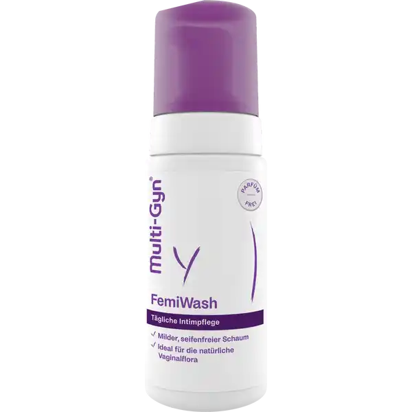 Multi-Gyn® FemiWash: Цвет: Produktbeschreibung und details IntimWaschlotion MultiGyn FemiWash zur tglichen seifenfreien Intimpflege und Intimrasur Eine optimale und sanfte Intimpflege ist ein wichtiges Thema fr jede Frau Mit der richtigen Intimhygiene knnen Sie sich jeden Tag sauber und frisch fhlen Beschwerden im Intimbereich durch zu aggressive Reinigungsmittel gehren der Vergangenheit an Die IntimWaschlotion MultiGyn FemiWash sorgt fr ein weiches Gefhl und eine milde Intimpflege an jedem Tag MultiGyn FemiWash ist ein seifenfreier Mikroschaum und fr die Anwendung im ueren Intimbereich vorgesehen es ist sanft pflegend und frei von Duftstoffen der Schaum ist die ideale Pflege fr eine sanfte Intimrasur die IntimWaschlotion ist mit einem praktischen Pumpspender versehen das Pflegeprodukt fr die Intimrasur von Frauen enthlt den patentierten QRWirkkomplex der Inhaltsstoff wird aus der Pflanze Aloe barbadensis gewonnen die Wirkung der Aloe barbadensis ist u a entzndungshemmend antibakteriell antiviral antioxidativ und untersttzt den Heilungsprozess der Haut QR bildet eine Schutzschicht die den Kontakt schdlicher Bakterien mit dem Gewebe verhindert die Inhaltsstoffe pflegen auch sehr sensible und berempfindliche Haut da die IntimWaschlotion besonders hautschonend ist sogar gereizte und irritierte Haut wird nach der Intimrasur geschtzt und kann sich regenerieren der seifenfreie Mikroschaum mit Milchsure ist auf den pHWert des Intimbereichs abgestimmt MultiGyn FemiWash ist vegan und ohne Duftstoffe hergestellt Wenn Sie Ihren Intimbereich mit dem Mikroschaum MultiGyn FemiWash reinigen knnen Sie Ihre Intimflora auf natrliche und sanfte Weise schtzen Wenden Sie die Intimreinigung an um jeden Tag das erfrischende Gefhl einer optimalen Intimhygiene zu verspren Kontaktdaten Karo Pharma GmbH Pionierstr  D Krailling wwwmultigynde Anwendung und Gebrauch Die Intimwaschlotion MultiGyn FemiWash knnen Sie bedenkenlos fr die tgliche Intimpflege oder rasur verwenden Ein Pumpsto gengt damit Sie ausreichend Waschlotion auf Ihrem Intimbereich verteilen knnen Verteilen Sie den Mikroschaum gleichmig ber Ihren ueren Genitalbereich Splen Sie die IntimWaschlotion anschlieend mit Wasser ab Sie knnen MultiGyn FemiWash nicht nur in der Dusche sondern auch beim Baden oder bei der Intimwsche am Waschbecken verwenden Die enthaltenen  ml des IntimWaschgels MultiGyn FemiWash reichen bei tglicher Verwendung fr ca  Anwendungen Gebrauch Aufbewahrung und Verwendung Aufbewahrungs und Verwendungsbedingungen Lagerung bei C Inhaltsstoffe Aqua Glycerin Aloe barbadensis Leaf Extract Sodium Cocoamphoacetate LaurethSodium Laureth Carboxylate Glycereth Cocoate Sodium Lactate Lactic Acid Caprylyl Glycol Panthenol Warnhinweise und wichtige Hinweise Warnhinweise Wenden Sie den IntimWaschschaum MultiGyn FemiWash nur im ueren Genitalbereich an MultiGyn FemiWash eignet sich bedenkenlos fr die tgliche Anwendung
https://www.rossmann.de/de/baby-und-spielzeug-multi-gyn-femiwash/p/8714207441000