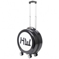 HIDETOSHI WAKASHIMA 18" Designer Hand Luggage Suitcase black/white: Цвет: Brand HIDETOSHI WAKASHIMA Outer material ABS plastic Lining material  polyester External dimensions HWD approx  x  x  cm Net weight approx  kg Closure Zipper four smoothrunning wheels for convenient transport Internally converging tension straps with click closure a carrying handle a telescopic handle with several possible height settings a large main compartment with a circumferential way zipper smooth outer material with a shiny finish NEW with box ampamp original packaging
https://www.sportspar.com/hidetoshi-wakashima-18-designer-hand-luggage-suitcase-black/white