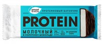 «Smart Formula», батончик протеиновый молочный в молочном шоколаде, 40г (упаковка 15шт.): 