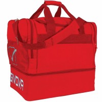 Givova Borsa Football Bag red: Цвет: Brand: Giova Brand logo processed on the side Material: 100% polyester Dimensions L: approx. L length 50 x width 36.5 x height 38 in cm Dimensions M: approx. Llength 48 x width 27 x height 46 in cm a large main compartment with zipper Includes bottom compartment with zip for storing football boots (does not include hard case shell) two side pockets with zippers Various air inlets guarantee good ventilation a carrying handle an adjustable, padded shoulder strap lots of storage space pleasant wearing comfort NEW, with label and original packaging
https://www.sportspar.com/givova-borsa-football-bag-red