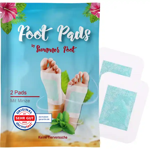 Summer Foot Overnight Fupads mit Minzl: Цвет: Produktbeschreibung und details Die Fupads mit Minzl beinhalten natrliche Inhaltsstoffe wie Bambusessig Holzessig Turmalin Maisstrke Chitin und Pflanzenfasern Die Pads sind dermatologisch getestet und mit natrlichen Inhaltsstoffen versehen Auch bekannt unter Fu Pflaster Bambus Pflaster oder einfach Fupads Die Fupads knnen ganz einfach und bequem ber Nacht auf die Fe geklebt werden wodurch sie ihre Wirkung entfalten Eine Art Wellness fr Zuhause Die natrlichen Inhaltsstoffe der Fu Pads bzw Fu Pflaster knnen zB ber Nacht in die Haut einziehen Die BambuspflasterFoot Pads sind neben den Fssen ebenfalls auch fr andere Regionen wie Ellbogen Nacken Arme und Rcken geeignet Kontaktdaten Brain Trust GmbH Schlachte   Bremen wwwsummerfootde Testurteile Qualittssiegel ampamp Verbandszeichen Anwendung und Gebrauch  Schritt Waschen und trocknen Sie Ihre Fe Ziehen Sie dann das Papier von der Klebefolie ab  Schritt Kleben Sie die Pads auf die Mitte Ihrer Fusohle Fr optimale Ergebnisse ziehen Sie danach Socken ber Ihre Fe und lassen die Pads ber Nacht fr  Stunden einwirken  Schritt Waschen Sie Ihre Fe nach der Anwendung und trocknen Sie sie grndlich ab Gebrauch Aufbewahrung und Verwendung Aufbewahrungs und Verwendungsbedingungen Nicht in direktem Sonnenlicht lagern Von Kindern fernhalten Inhaltsstoffe Holzessig Extrakt Bambusessig Extrakt Chitin Chitosan Turmalin Vitamin C Agaricus Blazei Murill Minzpulver Dextrin
https://www.rossmann.de/de/pflege-und-duft-summer-foot-overnight-fusspads-mit-minzoel/p/4260640371175