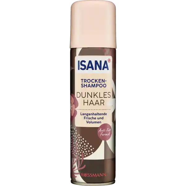 ISANA Trockenshampoo Dunkles Haar: Цвет: https://www.rossmann.de/de/pflege-und-duft-isana-trockenshampoo-dunkles-haar/p/4305615596723
Produktbeschreibung und details langanhaltende Frische und Volumen AntiFettFormel Das ISANA Trockenshampoo fr dunkles Haar ist die ideale Trockenwsche fr zwischendurch Das Haar wird sekundenschnell erfrischt und erhlt wieder Flle Reinigung ohne Wasser Leicht auszubrsten Diese Rezeptur ist zu   ohne Mikroplastik Kontaktdaten Dirk Rossmann GmbH Isernhgener Str   Burgwedel wwwrossmannde UrsprungslandHerkunftsort EU Testurteile Qualittssiegel ampamp Verbandszeichen Anwendung und Gebrauch Ein dunkles Handtuch um die Schulter legen Dass Haar sorgfltig brsten Trockenshampoo schtteln und aus ca  cm Entfernung auf jede Haarstrhne gleichmig sprhen Kurz trocknen lassen Haare frottieren und grndlich brsten evtl Puderreste mit einem Fhn entfernen Gebrauch Aufbewahrung und Verwendung Aufbewahrungs und Verwendungsbedingungen Wichtig Das Trockenshampoo fr dunkles Haar kann aufgrund de Farbpigmente abfrben Nicht fr helle oder graue Haare geeignet Dose vor dem ersten Sprhen und vor jedem weiteren Sprhen krftig schtteln So kann einem mglichen Verstopfen des Ventils vorgebeugt werden Inhaltsstoffe Butane Propane Alcohol Denat Oryza Sativa Starch Parfum CI  CI  CI  Warnhinweise und wichtige Hinweise Warnhinweise GEFAHR Extrem entzndbares Aerosol Behlter steht unter Druck kann bei Erwrmung bersten Vor Sonnenbestrahlung schtzen Nicht Temperaturen ber CF aussetzen Nicht durchstechen oder verbrennen auch nicht nach Gebrauch Vor Hitze heien Oberflchen Funken offenen Flammen sowie anderen Zndquellen fernhalten Nicht rauchen Darf nicht in die Hnde von Kindern gelangen Nicht gegen offene Flamme oder andere Zndquelle sprhen Nicht in die Augen sprhen Ist rztlicher Rat erforderlich Verpackung oder Kennzeichnungsetikett bereithalten Ohne ausreichende Lftung Bildung explosionsfhiger Gemische mglich Nur entleerte Dosen in den Wertstoffsack geben