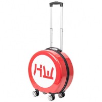 HIDETOSHI WAKASHIMA 18" Designer Hand Luggage Suitcase red/white: Цвет: Brand HIDETOSHI WAKASHIMA Outer material ABS plastic Lining material  polyester External dimensions HWD approx  x  x  cm Net weight approx  kg Closure Zipper four smoothrunning wheels for convenient transport Internally converging tension straps with click closure a carrying handle a telescopic handle with several possible height settings a large main compartment with a circumferential way zipper smooth outer material with a shiny finish NEW with box ampamp original packaging
https://www.sportspar.com/hidetoshi-wakashima-18-designer-hand-luggage-suitcase-red/white