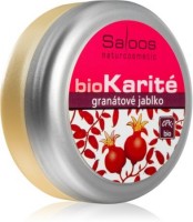 Saloos BioKarit: Цвет: Пройдите по ссылке, там автоматически переводится описание на русский язык
https://www.notino.de/saloos/bio-karite-granatapfel-balsam/