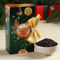 Чай чёрный «Роскошного Нового года» в коробке-книге, вкус: мята, 100 г.: Цвет: Минимальная партия
1