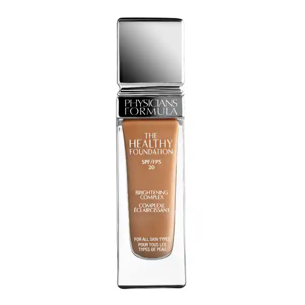 Physicians Formula The Healthy Foundation SPF 20 MN4: Цвет: Produktbeschreibung und details Mehr als nur eine Foundation Die Healthy Foundation ist der ideale morgendliche Vitamin Booster fr Ihre HautMit Vitamin A C ampamp E und Hyaluronsure angereichert pflegt sie die Haut spendet Feuchtigkeit und ganz nebenbei lsst die einzigartige Textur kleine Unebenheiten und Makel verschwinden fr ein gesundes und ebenmiges Finish WuZhuYuExtrakt hydriert und glttet die Haut SPF   schtzt die Haut vor UVStrahlen Fr alle Hauttypen geeignet Kontaktdaten embb EMPEAK MARKWINS BEAUTY BRANDS GmbH Ludwigstr   Mnchen UrsprungslandHerkunftsort USA Anwendung und Gebrauch Vor jedem Gebrauch gut schtteln Kann direkt mit den Fingern oder einem entsprechenden Makeup Tool aufgetragen werden Inhaltsstoffe AQUA CYCLOPENTASILOXANE PEG DIMETHICONE ISODODECANE BUTYLENE GLYCOL ETHYLHEXYL METHOXYCINNAMATE ACRYLATESPOLYTRIMETHYLSILOXYMETHACRYLATE COPOLYMER PROPANEDIOL CYCLOHEXASILOXANE CETYL PEGPPG DIMETHICONE ISODECYL NEOPENTANOATE POLYMETHYLSILSESQUIOXANE HELIANTHUS ANNUUS SEED OIL DISTEARDIMONIUM HECTORITE MAGNESIUM SULFATE SCHINZIOPHYTON RAUTANENII KERNEL OIL PHENOXYETHANOL DISODIUM STEAROYL GLUTAMATE CAPRYLYL GLYCOL ETHYLENE BRASSYLATE DIMETHICONEBISISOBUTYL PPG CROSSPOLYMER SILICA SORBITAN SESQUIOLEATE EVODIA RUTAECARPA FRUIT EXTRACT ETHYLHEXYLGLYCERIN HEXYLENE GLYCOL CELLULOSE GUM TETRAHEXYLDECYL ASCORBATE TOCOPHERYL ACETATE ALUMINUM HYDROXIDE RETINYL PALMITATE RHODIOLA ROSEA ROOT EXTRACT SODIUM HYALURONATE BHT ROSMARINUS OFFICINALIS LEAF EXTRACT TOCOPHEROL CI  CI  CI  CI
https://www.rossmann.de/de/make-up-physicians-formula-the-healthy-foundation-spf-20-mn4/p/0044386116498