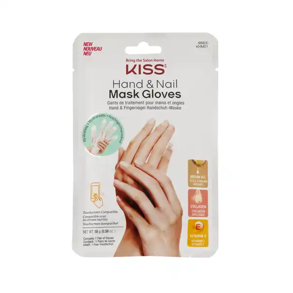 KISS Hand- und Nagel Handschuh Maske: Цвет: Produktbeschreibung und details reichhaltige revitalisierende Feuchtigkeitsmaske mit Arganl und Vitamin E Kontaktdaten Kiss products Inc Post Washington NY  UrsprungslandHerkunftsort Korea Anwendung und Gebrauch  Waschen Sie Ihre Hnde  Trennen Sie die Handschuhe  Handschuhe anziehen und    Minuten einwirken lassen  Entfernen Sie dann die Handschuhe und massieren Sie die verbleibende Creme in den Hnden grndlich ein Inhaltsstoffe Water Aqua Glycerin PEG Mineral Oil Paraffinum Liquidum Butylene Glycol Dimethicone Cetearyl Alcohol PEG Stearate Stearic Acid Sorbitan Sesquioleate Hydrogenated Vegetable Oil Hydrolyzed Collagen Camellia Japonica Seed Oil Tocopheryl Acetate Carbomer Argania Spinosa Kernel Oil Potassium Hydroxide Urea Betaine Punica Granatum Fruit Extract Carica Papaya Papaya Fruit Extract Camellia Sinensis Leaf Extract Anthemis Nobilis Flower Extract Portulaca Oleracea Extract Thymus Vulgaris Thyme Extract Solanum Tuberosum Potato Pulp Extract Rosa Canina Fruit Extract Eucalyptus Globulus Leaf Extract Cucumis Sativus Cucumber Fruit Extract Aesculus Hippocastanum Horse Chestnut Extract Phenoxyethanol Caprylyl Glycol Hexanediol Disodium EDTA Illicium Verum Anise Fruit Extract Fragrance Parfum
https://www.rossmann.de/de/make-up-kiss-hand--und-nagel-handschuh-maske/p/0731509689006