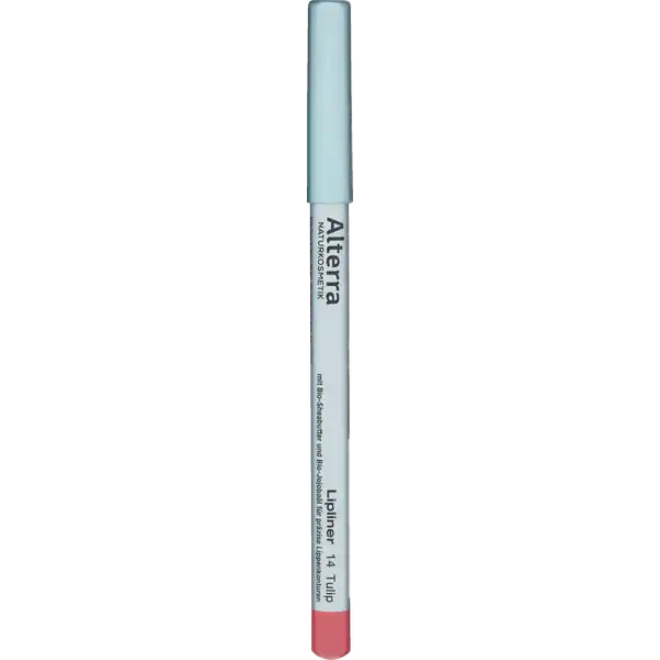 Alterra NATURKOSMETIK Lipliner 14 - Tulip: Цвет: https://www.rossmann.de/de/make-up-alterra-naturkosmetik-lipliner-14---tulip/p/4305615680699
Produktbeschreibung und details Klare Linien volle Lippen Um die Lippen zu formen und zu definieren beginnen Sie mit einem guten Lipliner So erzielen Sie geschickt eine natrlich volle Wirkung Ihrer Lippen Der Alterra Lipliner eignet sich ideal zur einfachen Handhabung fest genug um Ihre Lippen herum zeichnen zu knnen aber zugleich auch weich genug um die Hautpartie nicht zu strapazierenDiese Rezeptur ist zu  ohne Mikroplastik laut zertifizierter NaturkosmetikDas AlterraProdukt entspricht den strengen NatrueKriterie  mit BioSheabutter und BioJojobal  Hautvertrglichkeit dermatologisch besttigt Kontaktdaten Rossmann GmbH Isernhgener Str   Burgwedel Testurteile Qualittssiegel ampamp Verbandszeichen Anwendung und Gebrauch Mit dem Lipliner die Kontur der Lippen nachziehen Gebrauch Aufbewahrung und Verwendung Aufbewahrungs und Verwendungsbedingungen Trocken lagern Inhaltsstoffe Octyldodecyl Stearoyl Stearate Cocos Nucifera Oil C Triglycerides Hydrogenated Vegetable Oil Copernicia Cerifera Cera Euphorbia Cerifera Cera Mica Polyglyceryl Diisostearate Prunus Armeniaca Kernel Oil Prunus Amygdalus Dulcis Oil Oryzanol Punica Granatum Seed Extract Glyceryl Caprylate Oryza Sativa Bran Oil Glycine Soja Oil Tocopherol Rosmarinus Officinalis Leaf Extract CI  CI  CI   Bestandteile FettsureWachsester Kokosl Fettsureester gehrtetes Pflanzenl Carnaubawachs Candelillawachs Glimmer Polyglycerylisostearat Aprikosenkernl Mandell GammaOryzanol Granatapfelsamenextrakt GlycerylFettsureester Reiskeiml Sojal Vitamin E Rosmarinbltterextrakt mineralische Farbstoffe natrlicher Farbstoff aus kontrolliert biologischem Anbau aus natrlichen therischen len