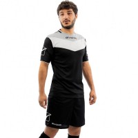 Givova Kit Campo Set Jersey + Shorts black / gray: Цвет: Manufacturer: Givova Materials: 100%polyester Mesh panels Manufacturer logo processed on the middle of the chest and the right pant leg Jersey + Shorts Breathable Short sleeve Colored sleeves High wearing comfort and optimal fit New, with tags &amp; original packaging
https://www.sportspar.com/givova-kit-campo-set-jersey-shorts-black/gray