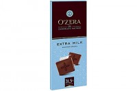 «OZera», шоколад молочный Extra milk, 90г: 